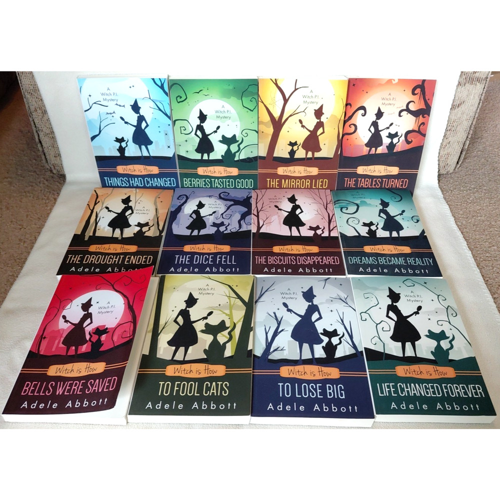 (12) Witch is How The Witch PI Mystery Set Books 25-36 Season #3 Adele Abbott